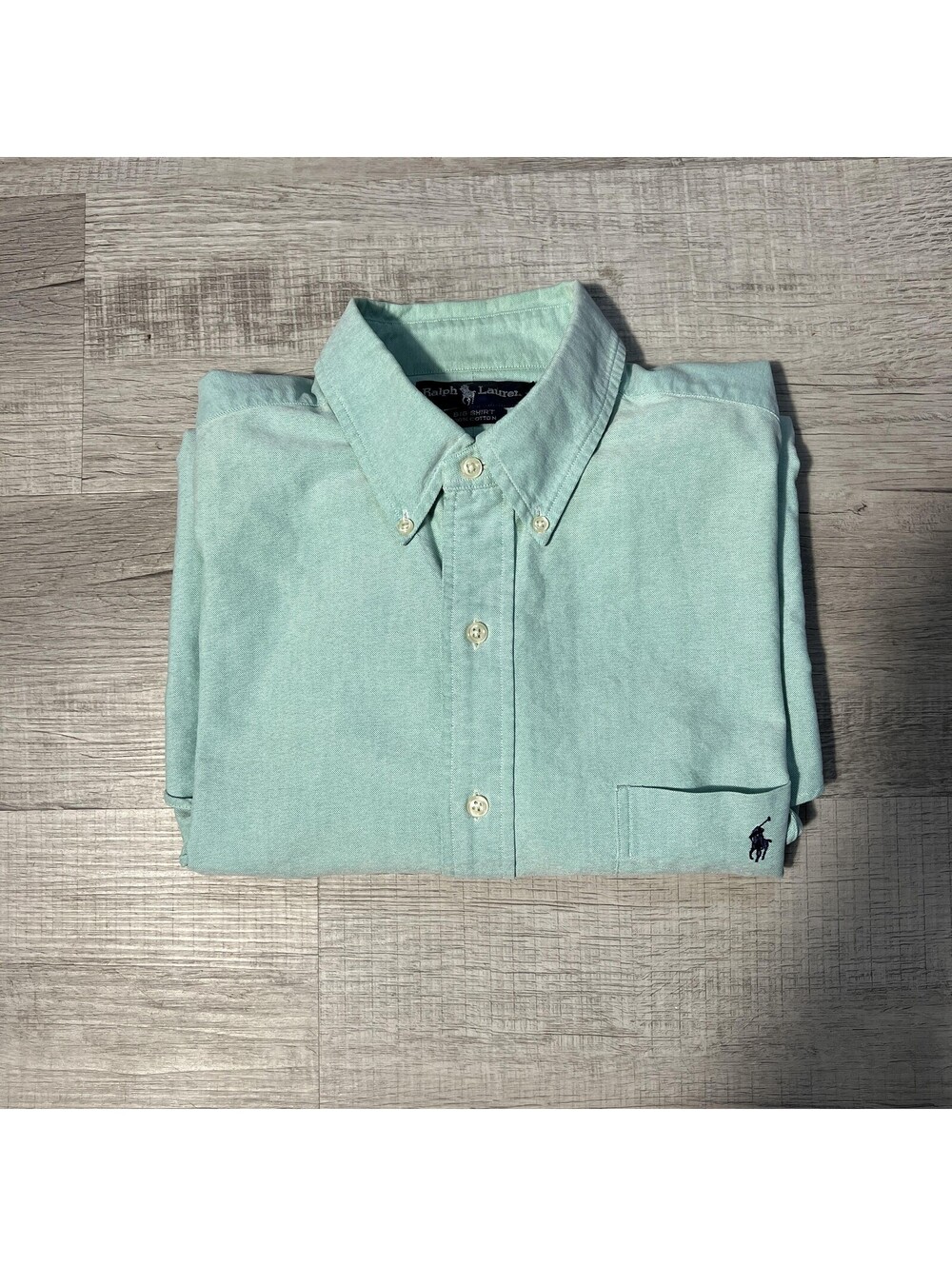 Ralph Lauren Mens Large Oxford Button Down Shirt Classic Fit